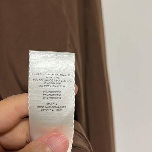 Aritzia Wilfred brown potion long sleeve sz xl worn once - Picture 5 of 12